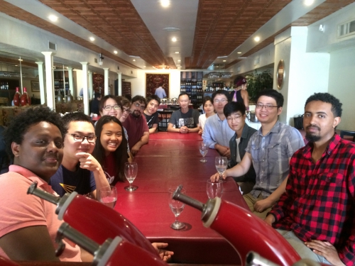 Group lunch summer 2018