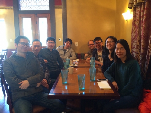 Group lunch winter 2017